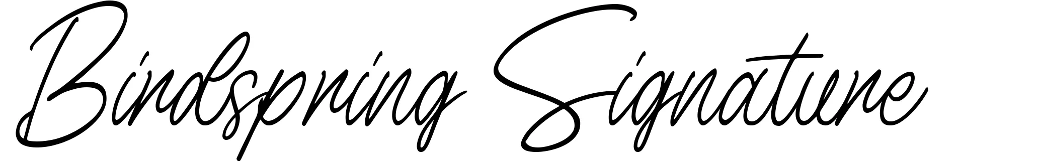 Birdspring Signature