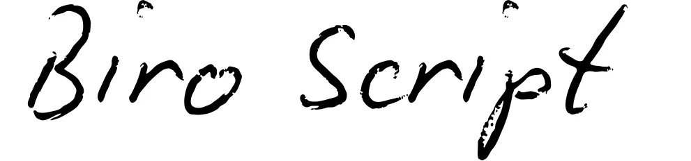 Biro Script