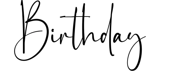 Birthday