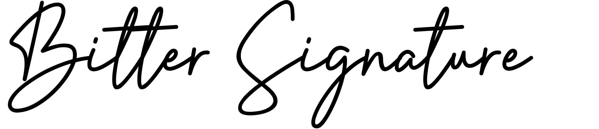 Bitter Signature