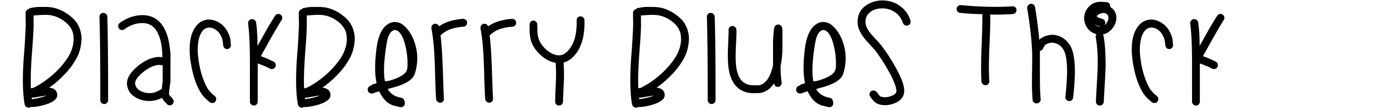 Blackberry Blues Thick