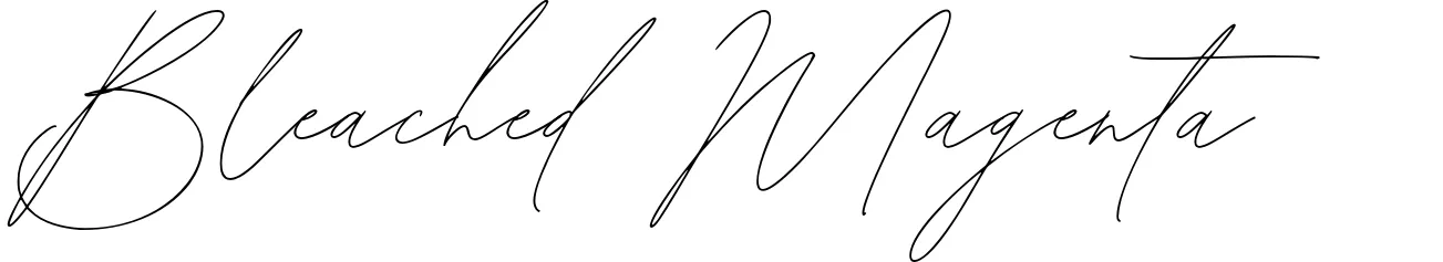 Bleached Magenta