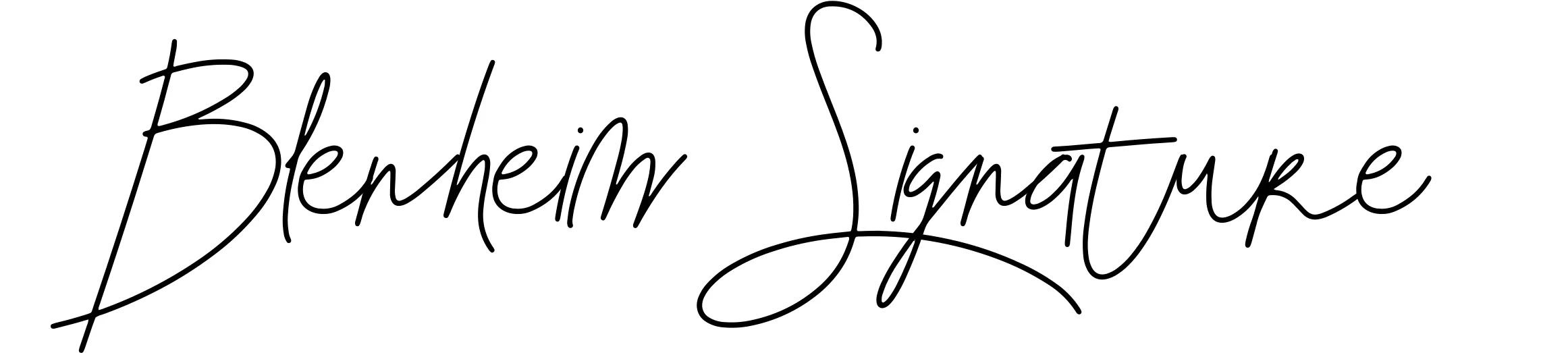 Blenheim Signature