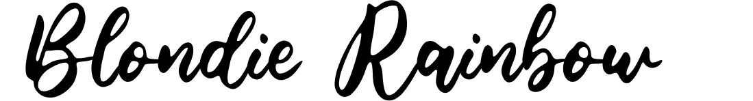 Blondie Rainbow