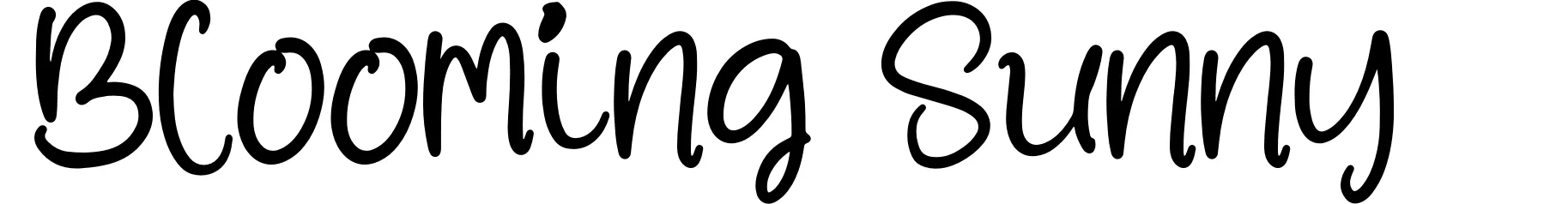Blooming Sunny