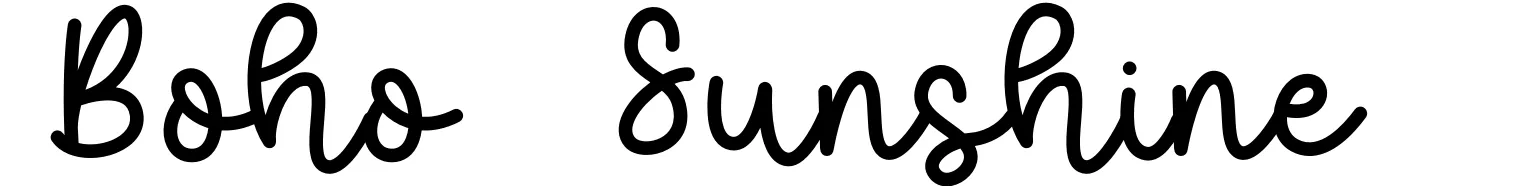 Boho Sunshine