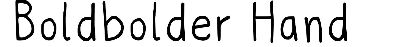 Boldbolder Hand