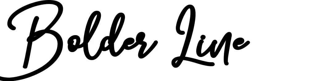 Bolder Line