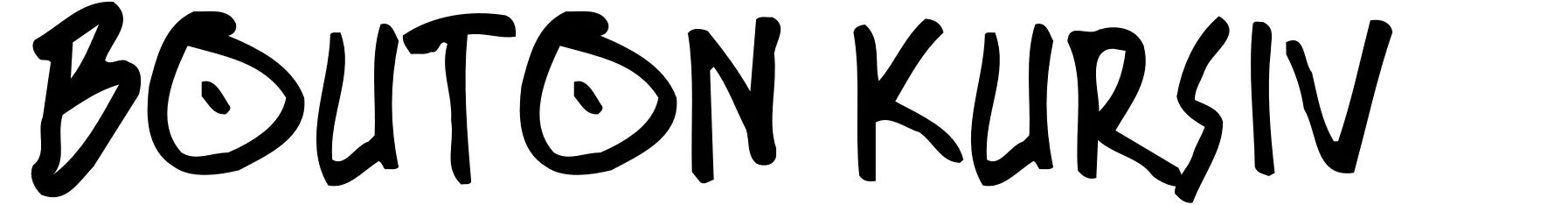 Bouton Kursiv