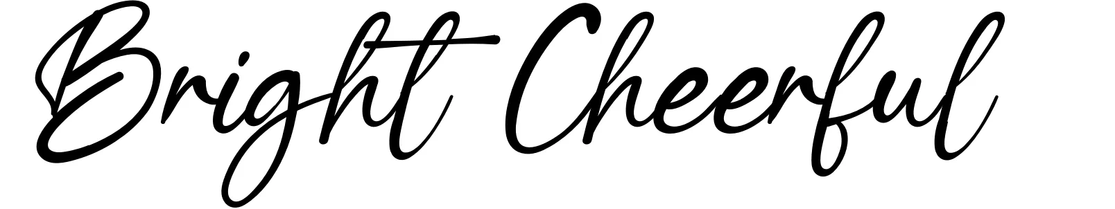 Bright Cheerful