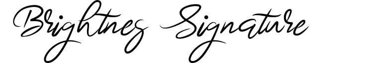 Brightnes Signature