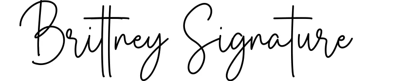 Brittney Signature