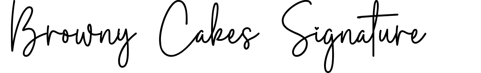 Browny Cakes Signature