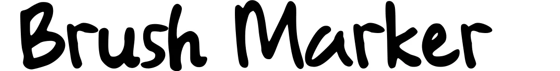 Brush Marker