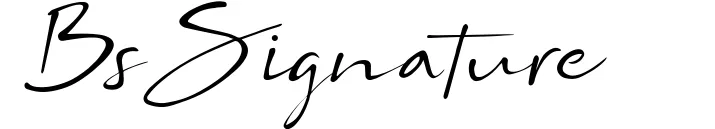 Bs Signature