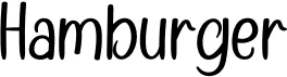 Hamburger