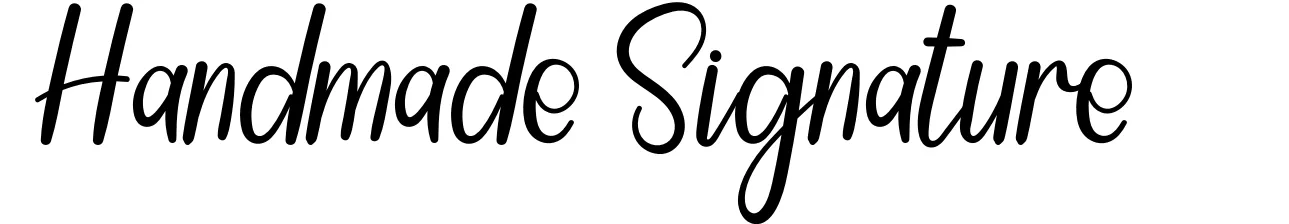 Handmade Signature