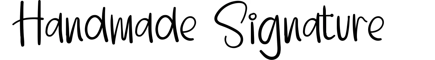 Handmade Signature