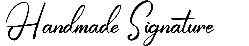 Handmade Signature
