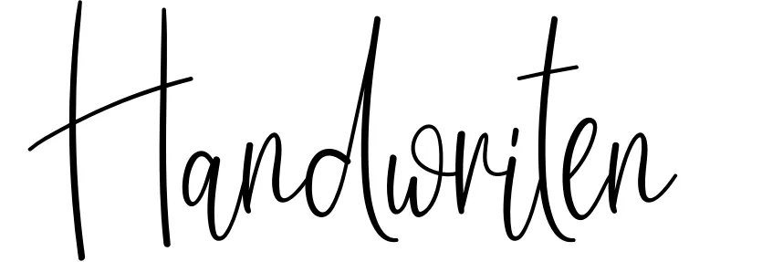 Handwriten