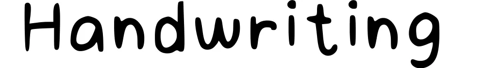 Handwriting