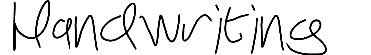 Handwriting