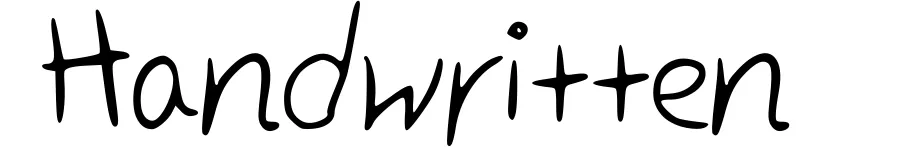 Handwritten