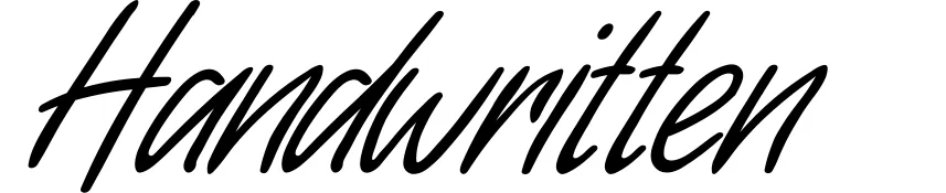 Handwritten