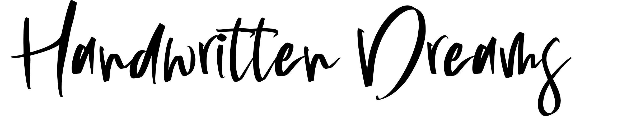 Handwritten Dreams