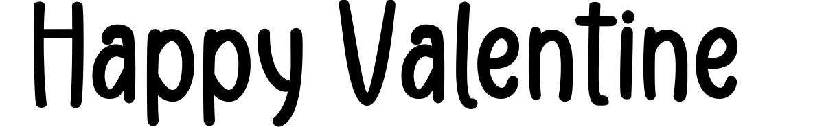 Happy Valentine