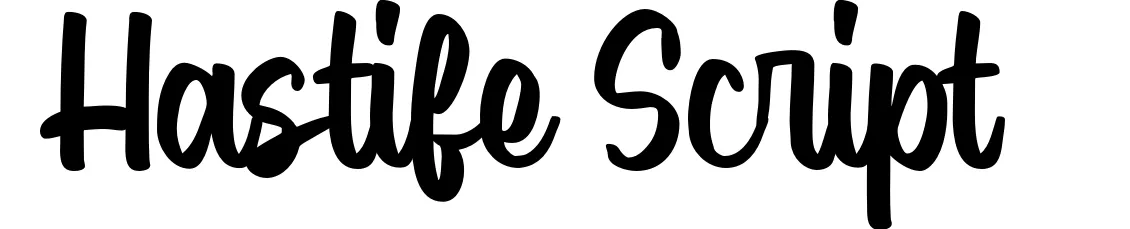 Hastife Script
