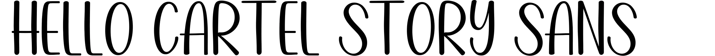 Hello Cartel Story Sans