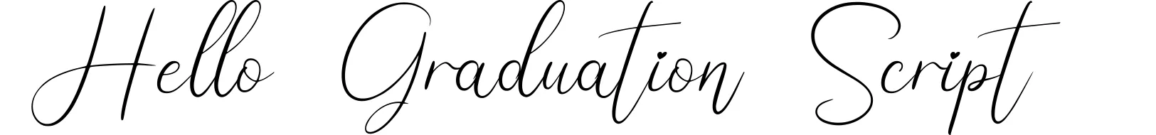 Hello Graduation Script
