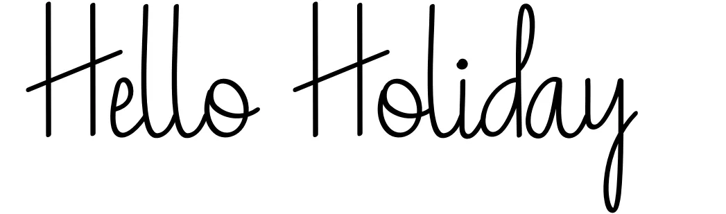 Hello Holiday