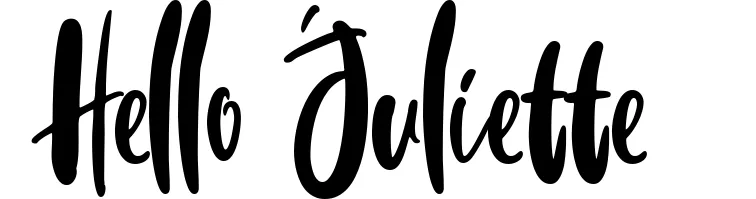 Hello Juliette