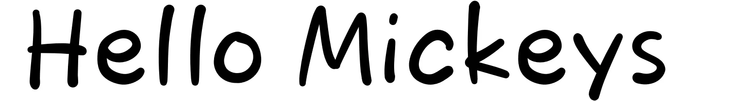 Hello Mickeys