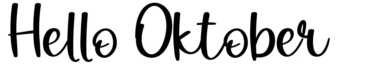 Hello Oktober