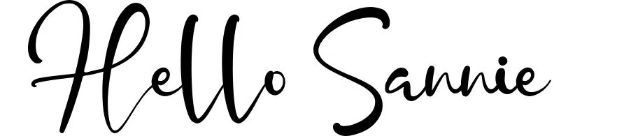 Hello Sannie