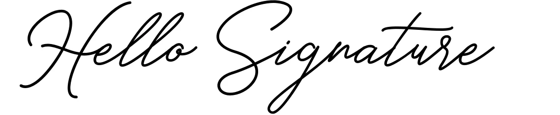 Hello Signature