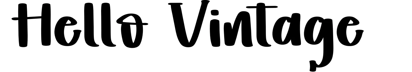 Hello Vintage