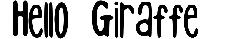 Hello Giraffe