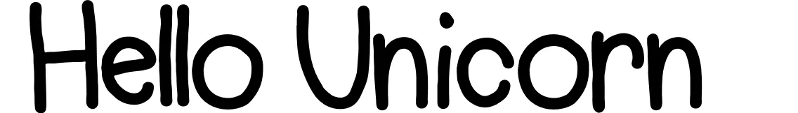 Hello Unicorn