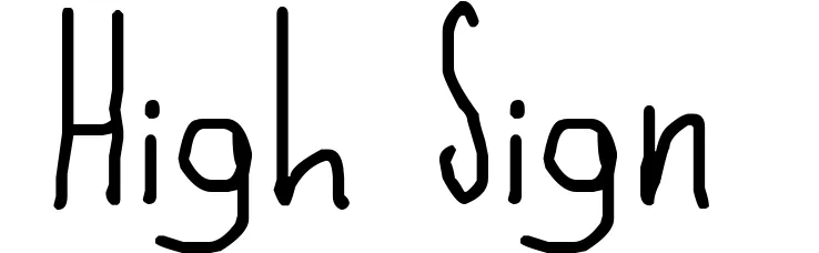 High Sign