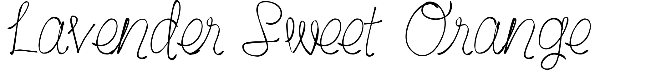 Lavender Sweet Orange