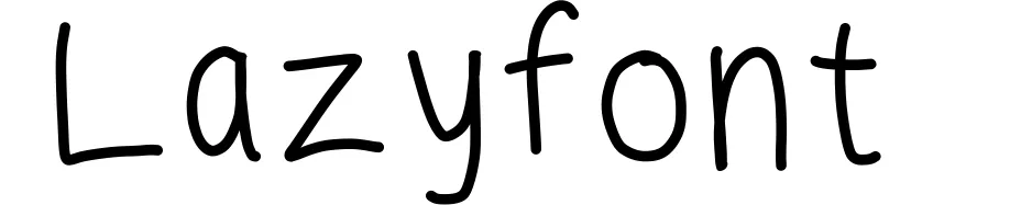 Lazyfont