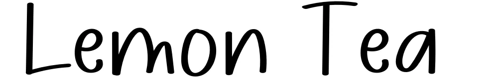 Lemon Tea