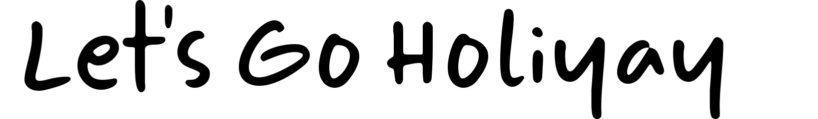 Let's Go Holiyay