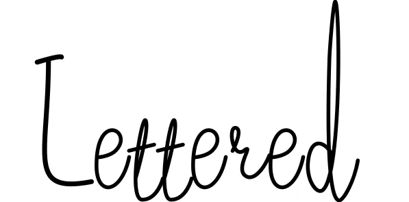 Lettered