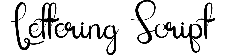 Lettering Script