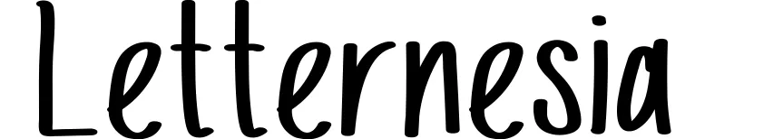 Letternesia